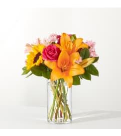 In Full Swing Bouquet. An arrangement by North Liberty Flower Shop.