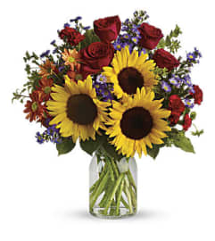 Pure Happiness. An arrangement by Love Story Florist.