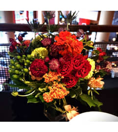 Fall Elite Bouquet. An arrangement by Renton Flower Shop.