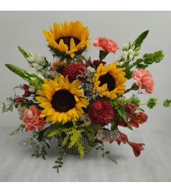 Rustic Harvest. An arrangement by Flower Trends Florists.