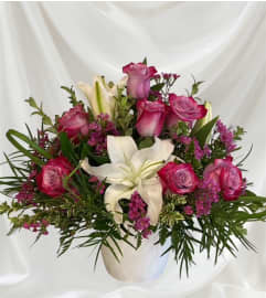 Lavender Notions. An arrangement by Loyalist Flowers.