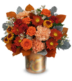 Blooming Beauty Bouquet T23T305A. An arrangement by Jennifer's Flowers and Gifts.