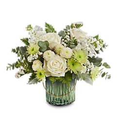 Tranquil Serenity Bouquet TEV74-3A. An arrangement by Jennifer's Flowers and Gifts.