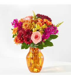 Amber Muse Bouquet. An arrangement by Flowers of Jacksonville.