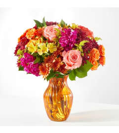 Amber Muse Bouquet. An arrangement by Flowers of Jacksonville.