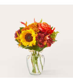 Sunny Side Bouquet. An arrangement by Flowers of Jacksonville.