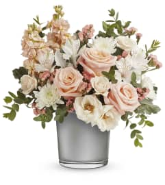 Radiant Blossoms Bouquet TEV72-8A. An arrangement by Jennifer's Flowers and Gifts.