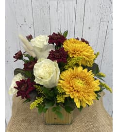 Autumn Romance Arrangement. An arrangement by Red Rose Incredible Florist.