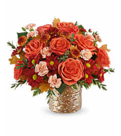Chic Copper Bouquet. An arrangement by Tallevast Florist.
