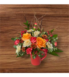 Thanks A Latte. An arrangement by In Bloom.