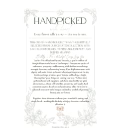 Lullaby – Curated Story Card Collection. An arrangement by Floratechnics.