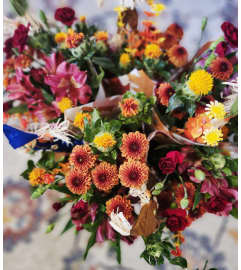 DEAL OF THE DAY THANKSGIVING. An arrangement by A Loving Touch Florist.
