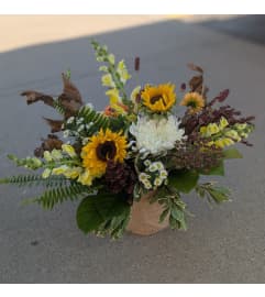 Country Breeze. An arrangement by The Garden Gate Gifts and Florals.