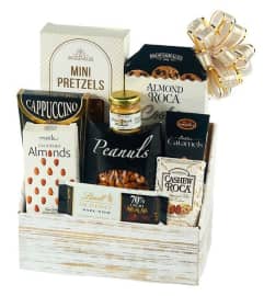 Savoury Indulgence Gift Box. An arrangement by Select Flowers.