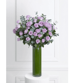 Lavender Whisper Roses. An arrangement by Cantutas Florist.