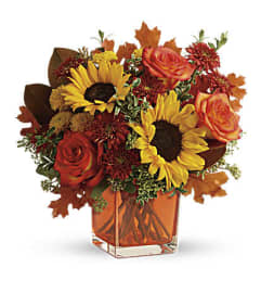 Sunlit Ember Garden. An arrangement by Flore's Shop. Sunlit Ember Garden. An arrangement by Flore's Shop.