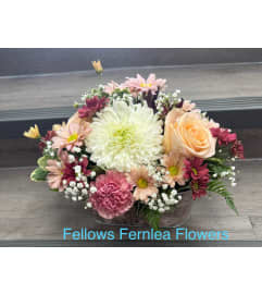 Boho Dream Bouquet. An arrangement by Fellows Fernlea Flowers.