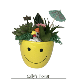 Sally’s Fun in the Sun Succulents. An arrangement by Triple A Florist - Burnaby.