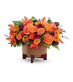 Rustic Glow Garden. An arrangement by Flore's Shop.