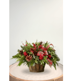 A Winters Forest Stroll. An arrangement by Blossoms On The Trail.