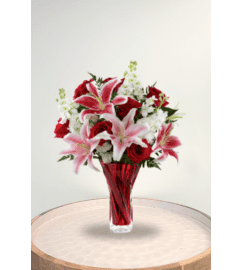 A Lasting Romance. An arrangement by Blossoms On The Trail.