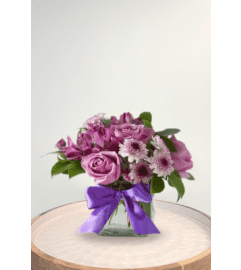 Sweet Sugar Plum. An arrangement by Blossoms On The Trail.