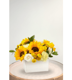 Sweet as Lemonade. An arrangement by Blossoms On The Trail.