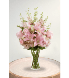 Wishes and Best Blessings. An arrangement by Blossoms On The Trail.