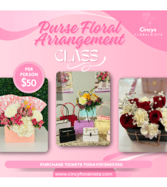 Flower Arrangement Class. An arrangement by Cincyfloralnista.