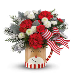Send A Hug Oh Deer Bouquet. An arrangement by Flowers and Beyond.