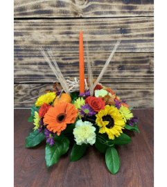 Autumn Light. An arrangement by NJ Bergen Florist At Northvale.