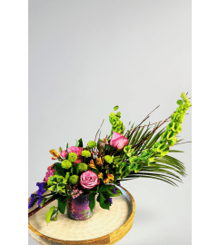 Amethyst Cascade. An arrangement by Blossoms On The Trail.