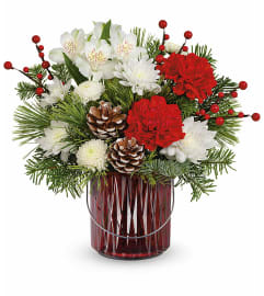 Luminous Charm Bouquet. An arrangement by Very's Flowers.