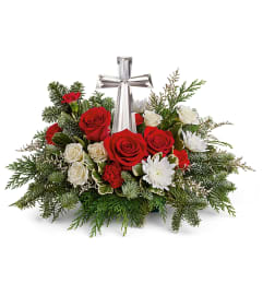 Teleflora Joy of Light Bouquet. An arrangement by Very's Flowers.