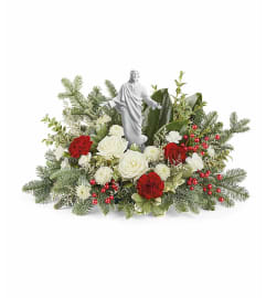 Heavenly Peace Bouquet. An arrangement by Very's Flowers.