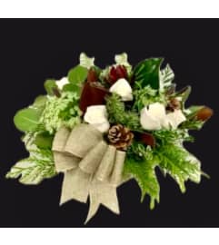 Hillcrest Frosted Lace. An arrangement by Hillcrest Florist.