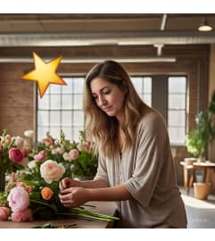 Designer's Choice *Plus* Floral Arrangement. An arrangement by Anne Marie Rose Floral Design.