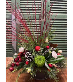 Frosted Forest Charm. An arrangement by Forest Florist.