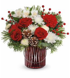 Luminous Charm. An arrangement by Ada's Flowers.