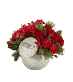 BAUBLE BLOOM BOUQUET. An arrangement by The Village Green Florist. BAUBLE BLOOM BOUQUET. An arrangement by The Village Green Florist.