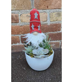 'By Design' From our Gnome to Yours. An arrangement by Flowers By Design.