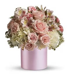Sweet Pinks Bouquet. An arrangement by Cantutas Florist. Sweet Pinks Bouquet. An arrangement by Cantutas Florist.