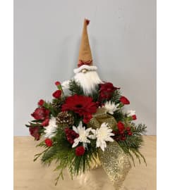 Charlie The Gnome. An arrangement by Northwest Florist. Charlie The Gnome. An arrangement by Northwest Florist.