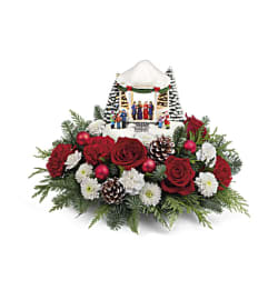 Teleflora's Thomas Kinkade's Singalong arrangement. An arrangement by Nicol Florist. Teleflora's Thomas Kinkade's Singalong arrangement. An arrangement by Nicol Florist.