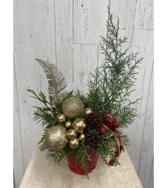 MERRY MOMENTS. An arrangement by Red Rose Incredible Florist.