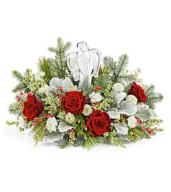 joy to the world. An arrangement by Big Event Floral and Decorating Co..