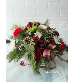 Dashing Through The Snow. An arrangement by Brooklin Floral and Garden Shoppe Inc..