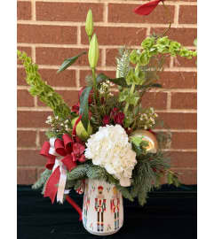 Nutcracker Cheer. An arrangement by Flower Snobs at Cityview.