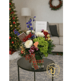 Winter Grace - Curated Story Card Edition. An arrangement by Floratechnics.