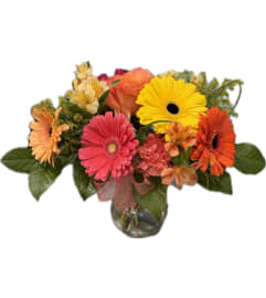 Bouquet of the Month Cheery. An arrangement by Hills Valley Floral.